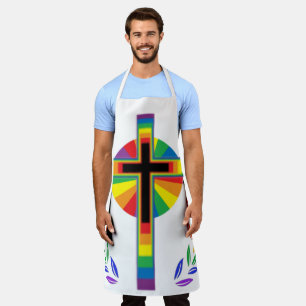 Tablier LGBTQIA+ Pride Christian Apron