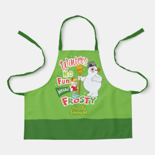 Tablier L'hiver ne s'amuse pas sans Frosty le Snowman™