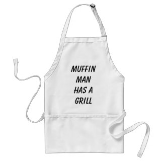 Tablier L'homme de petit pain a un GRIL