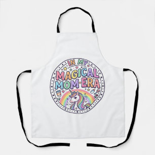 Tablier Licorne Dans Mon Ère Maman Magique T-shirt Drôle G