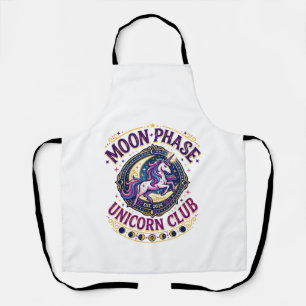 Tablier Licorne Phase Lunaire Licorne Club Commercial T-Sh
