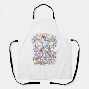 Tablier Licorne Tiny Human Major Magic Premium Vector Vect