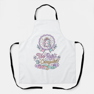 Tablier Licorne Trop Rare pour Comparer T-Shirt Pastel Mig