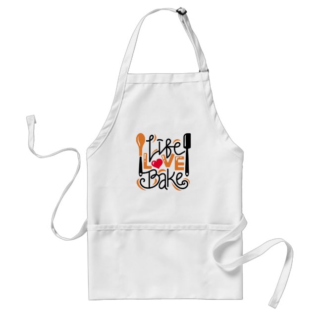 Tablier Life Love Bake (Devant)