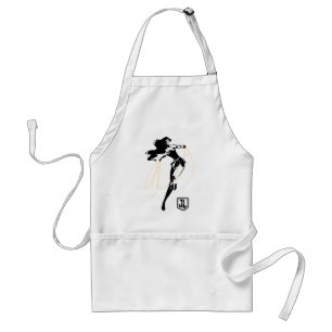 Tablier Ligue de Justice Wonder Woman with Lasso Pop Art