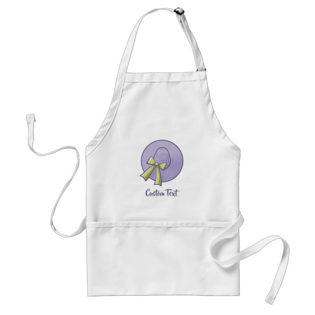 Tablier Lilac, Casquette à large bord (Devant)