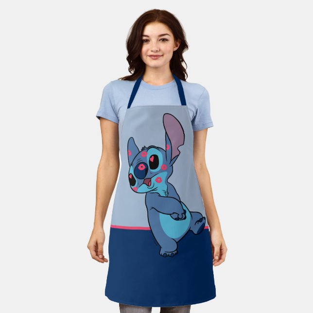 Tablier Lilo & Stitch | Stitch Valentine Kisses (Porté)