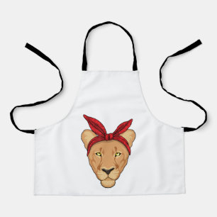 Tablier Lioness with bandana