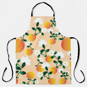 Tablier Little Cutie Orange Motif