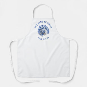 Tablier Logo Blue Seashell