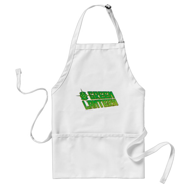 Tablier Logo de lanterne verte - incliné (Devant)
