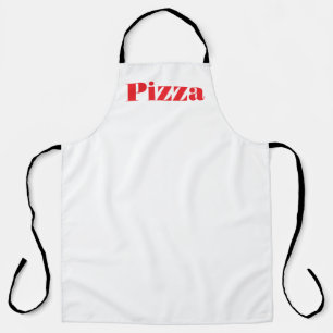 Tablier Logo de PIZZA Chef blanc
