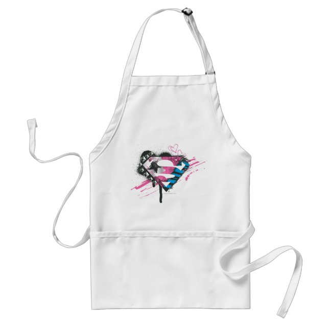 Tablier Logo des Coeurs Supergirl (Devant)