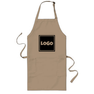 Tablier Logo – Elegant Simple professionnal Long Apron