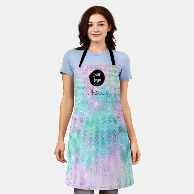 Tablier Logo Hair Stylist Apron (Porté)