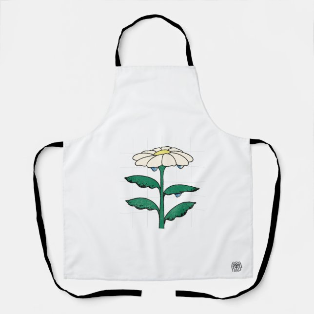 Tablier Logo Happier Living (Recto)