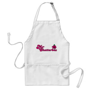 Tablier Logo Magenta M. Chatterbox
