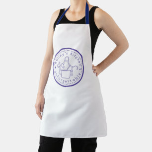 Tablier Logo personnalisé de la cuisine de Bailey sur tabl