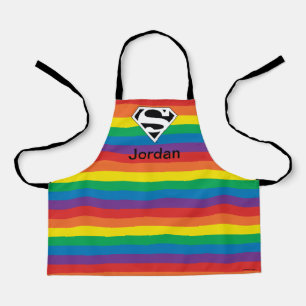 Tablier Logo Rainbow Superman