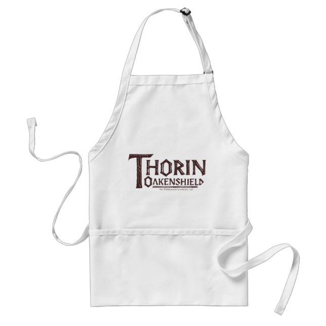 Tablier Logo THORIN OAKENSHIELD™ Brown (Devant)