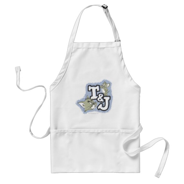 Tablier Logo Tom et Jerry T&J (Devant)
