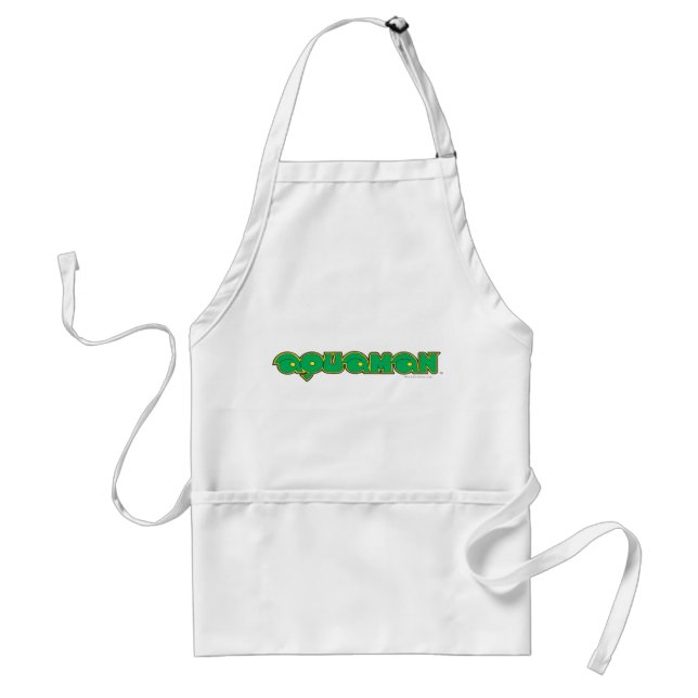 Tablier Logo vert Aquaman (Devant)