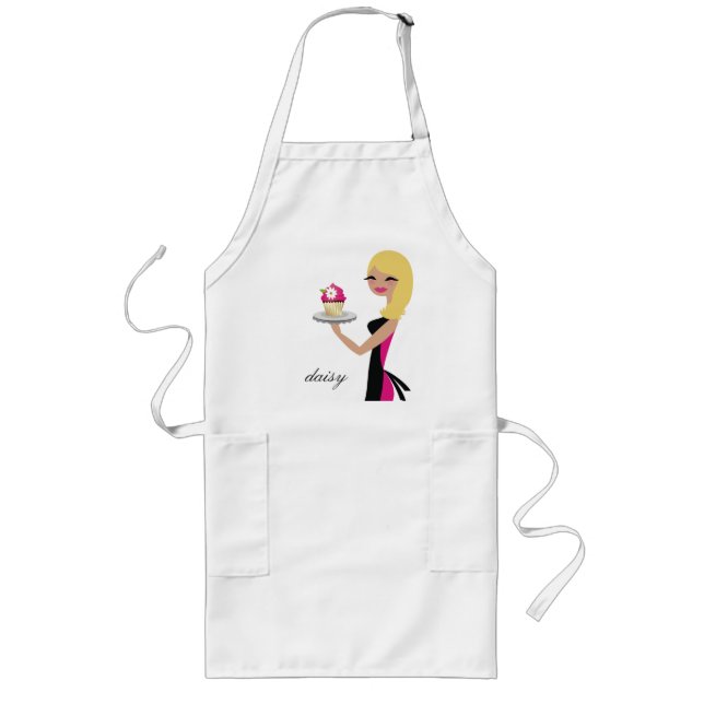 Tablier Long 311 blonde onduleuse de Cutie | de petit gâteau de (Devant)