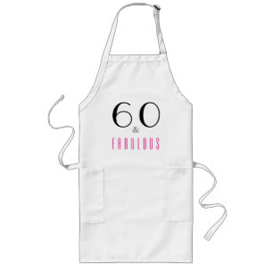 Tablier Long 60 et fabuleux 60e anniversaire pron de fête
