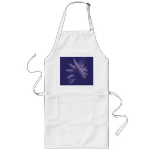 Tablier Long Ailes violettes