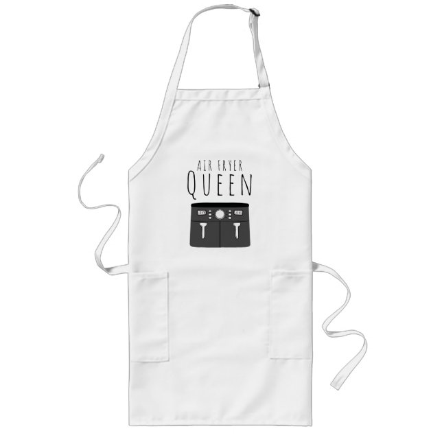 Tablier Long Air Fryer Queen (Devant)