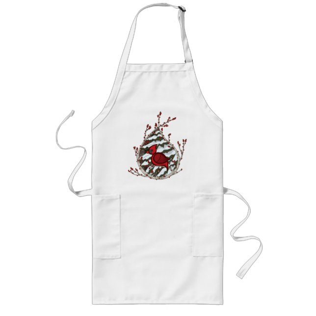 Tablier Long Alexandre le Cardinal Apron (Devant)