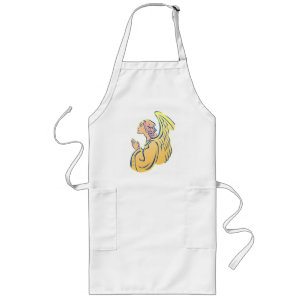 Tablier Long Ange de tablier d'espoir