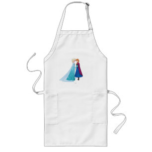 Tablier Long Anna et Elsa   Ensemble pour toujours