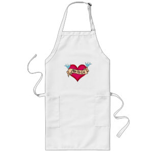 Tablier Long Anna - T-shirts et cadeaux faits sur commande de
