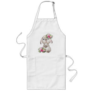 Tablier Long Apron avec lapin