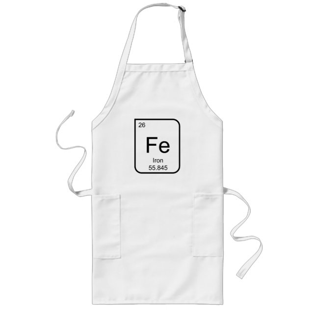 Tablier Long Apron Chef Iron (Devant)