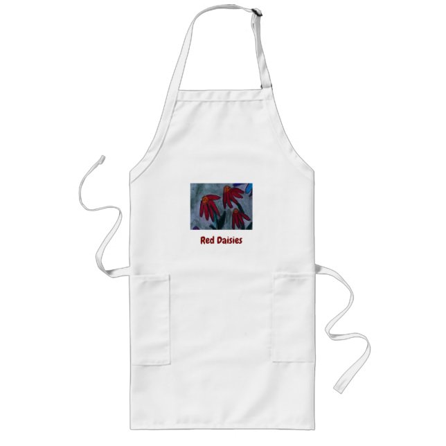 Tablier Long Apron des marais rouges (Devant)