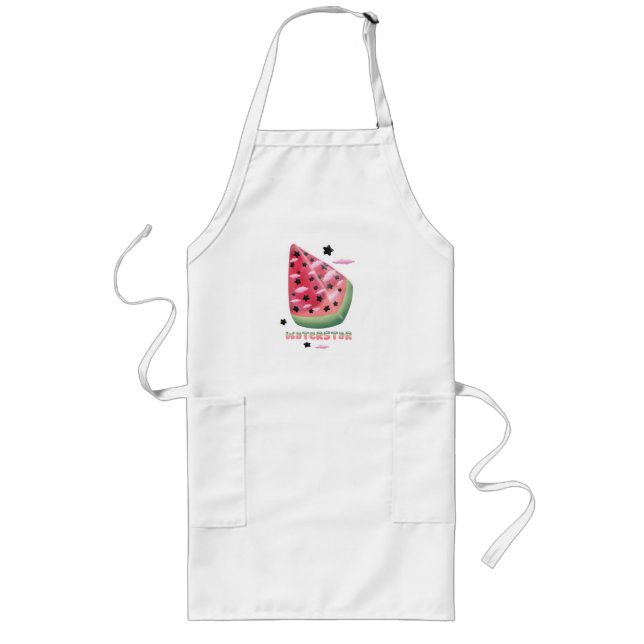 Tablier Long Aprons watermelon star  (Devant)