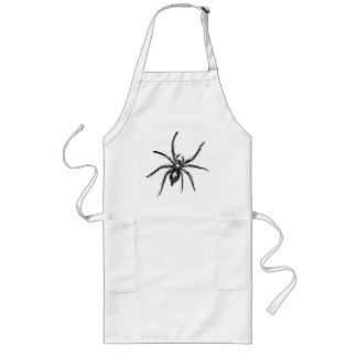 Tablier Long Araignée effrayante pour Halloween