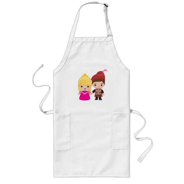 Tablier Long Aurora et Philip Emoji (Devant)