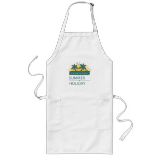Tablier Long Autocollant pour ordinateur portable Vintage Été R