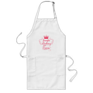 Tablier Long Baking queen personnalisable