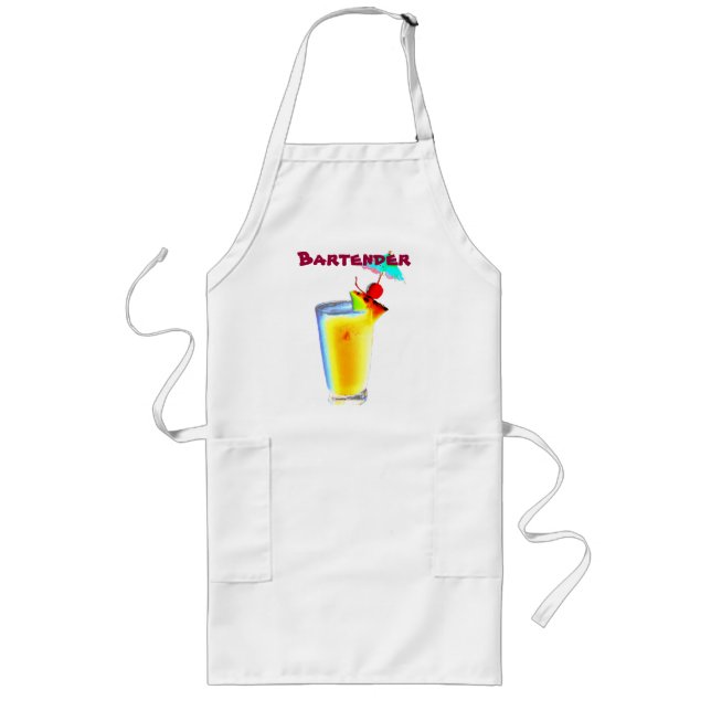 Tablier Long Barman de partie (Devant)