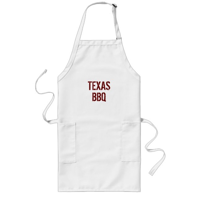 Tablier Long BBQ Arpon du TEXAS (Devant)