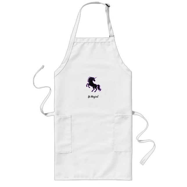 Tablier Long Be Magical Unicorn (Devant)