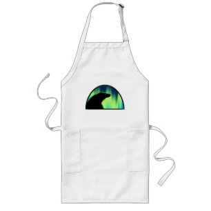 Tablier Long Bear Art BB-Q Apron Native Wildlife Art Apron