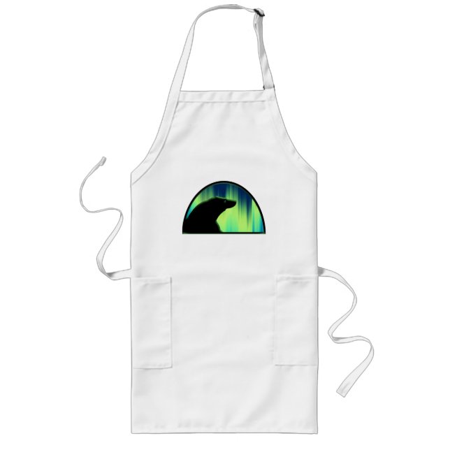 Tablier Long Bear Art BB-Q Apron Native Wildlife Art Apron (Devant)