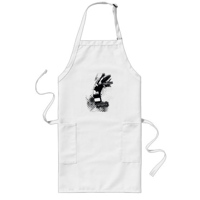 Tablier Long Beetlejus | Illustration du ver de sable (Devant)