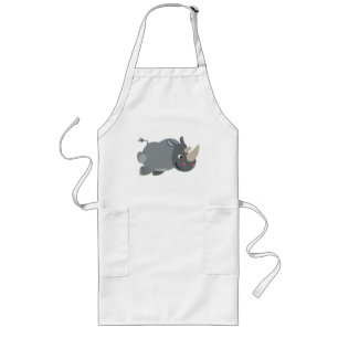 Tablier Long Belle carte Recharge Rhino Cuisine Apron