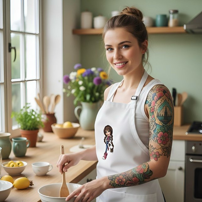 Tablier Long Bratz Long Apron (Créateur téléchargé)